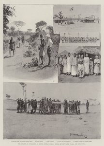 O avanço da civilização na África Central Britânica, cenas entre os lagos Nyassa e Tanganica